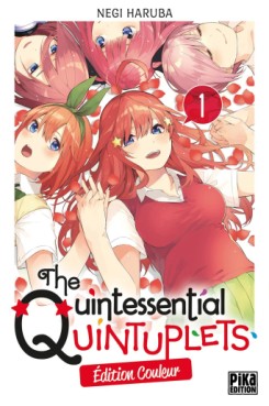 Manga - Manhwa - The Quintessential Quintuplets - Edition couleur Vol.1