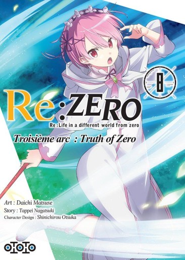 Manga - Manhwa - Re:Zero – Troisième Arc - Truth of Zero Vol.8