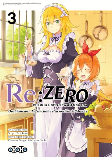 Manga - Manhwa - Re:Zero – Quatrième arc - Le Sanctuaire et la Sorcière de l'Avarice Vol.3