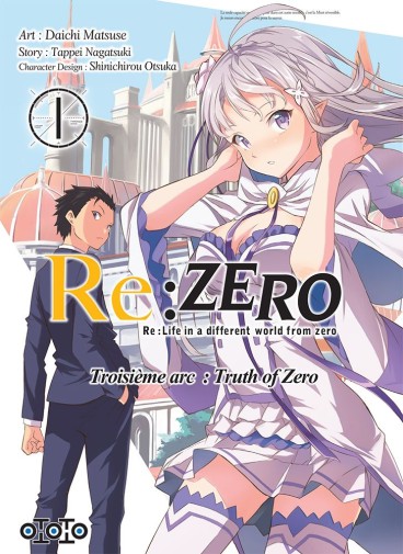 Manga - Manhwa - Re:Zero – Troisième Arc - Truth of Zero Vol.1