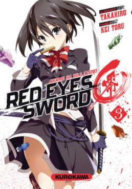 Manga - Manhwa - Red eyes sword  Zero  - Akame ga Kill ! Zero Vol.3