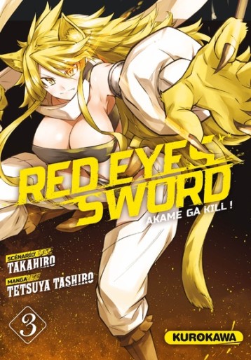Manga - Manhwa - Red eyes sword - Akame ga Kill ! Vol.3