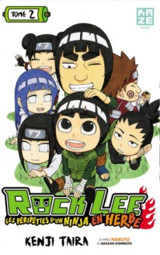 Manga - Rock Lee - Les péripeties d'un ninja en herbe Vol.2