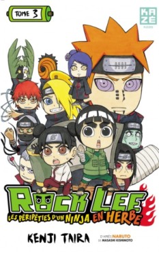 manga - Rock Lee - Les péripeties d'un ninja en herbe Vol.3