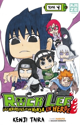 Manga - Manhwa - Rock Lee - Les péripeties d'un ninja en herbe Vol.4