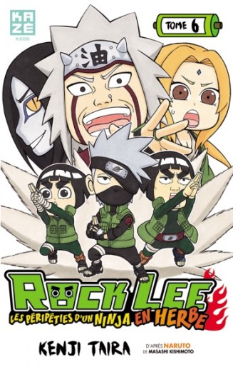 Manga - Manhwa - Rock Lee - Les péripeties d'un ninja en herbe Vol.6