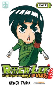 Manga - Rock Lee - Les péripeties d'un ninja en herbe Vol.7