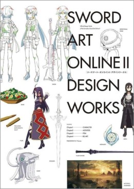Mangas - Sword Art Online II Design works - Artbooks jp Vol.0