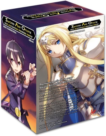 Manga - Manhwa - Sword Art Online - Light Novel - Coffret Vol.1