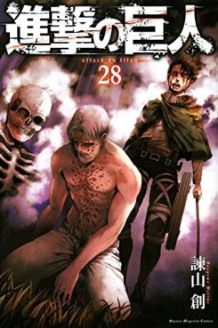 Manga - Manhwa - Shingeki no Kyojin jp Vol.28
