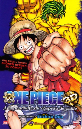 Manga - Manhwa - One piece X Toriko - Shonen Heroes - 3D comics