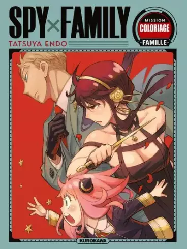 Manga - Manhwa - Spy X Family - Mission Coloriage - Famille