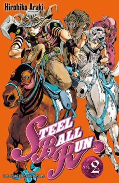 Manga - Jojo's bizarre adventure - Saison 7 - Steel Ball Run Vol.2