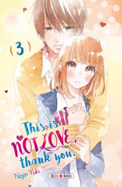 manga - This is not love thank you Vol.3