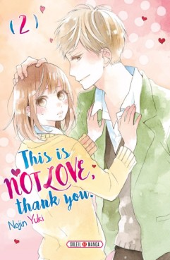manga - This is not love thank you Vol.2