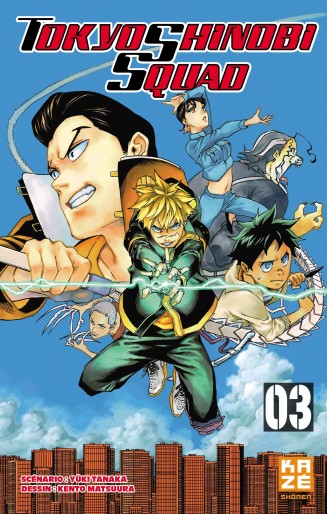 Manga - Manhwa - Tokyo Shinobi Squad Vol.3