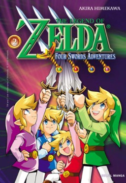Mangas - Zelda - The Four swords adventures Vol.2