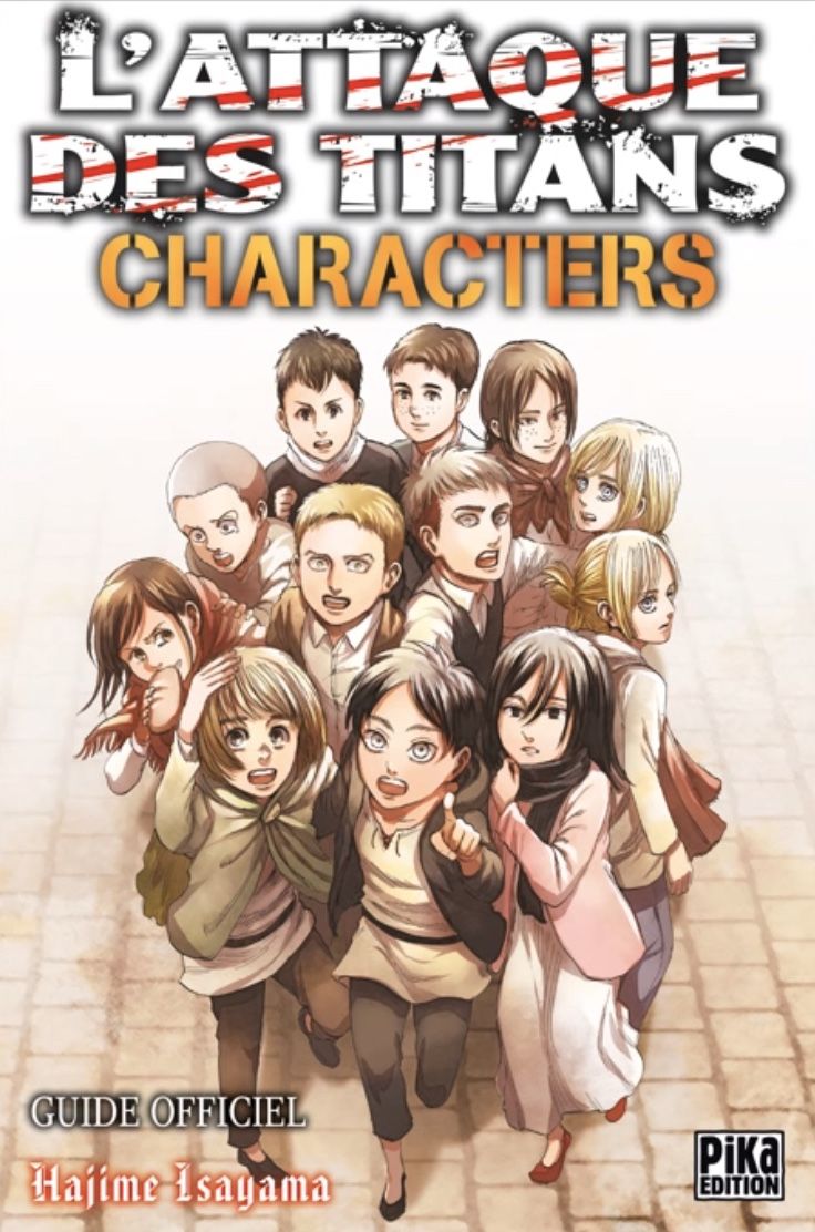 Manga - Manhwa - Attaque Des Titans (l') - Characters