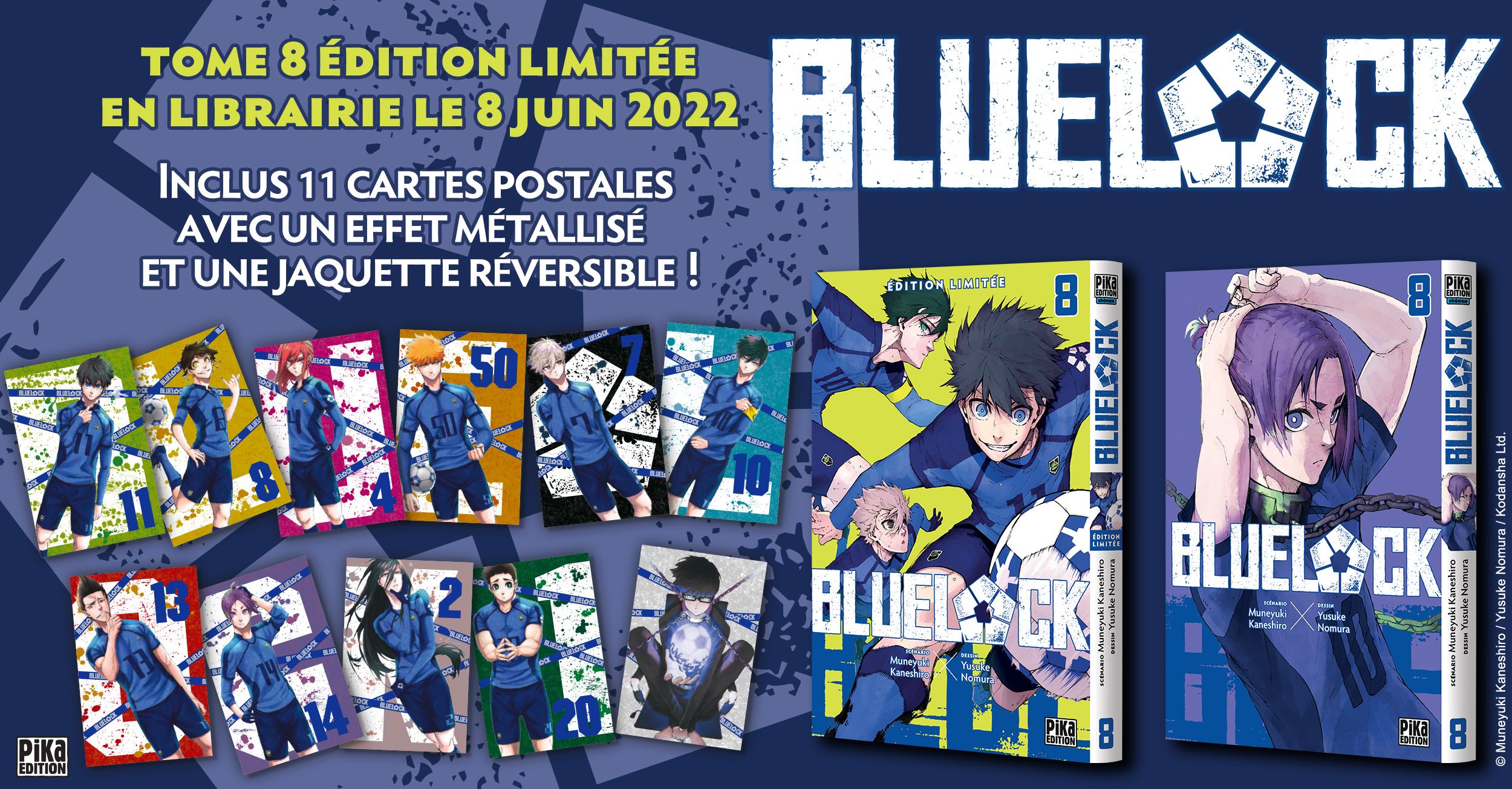 Un collector pour Blue Lock, 16 Avril 2022 - Manga news
