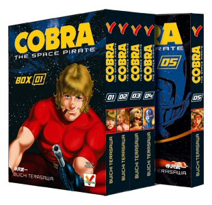 Manga - Manhwa - Cobra, the space pirate - Coffret T1 à 5