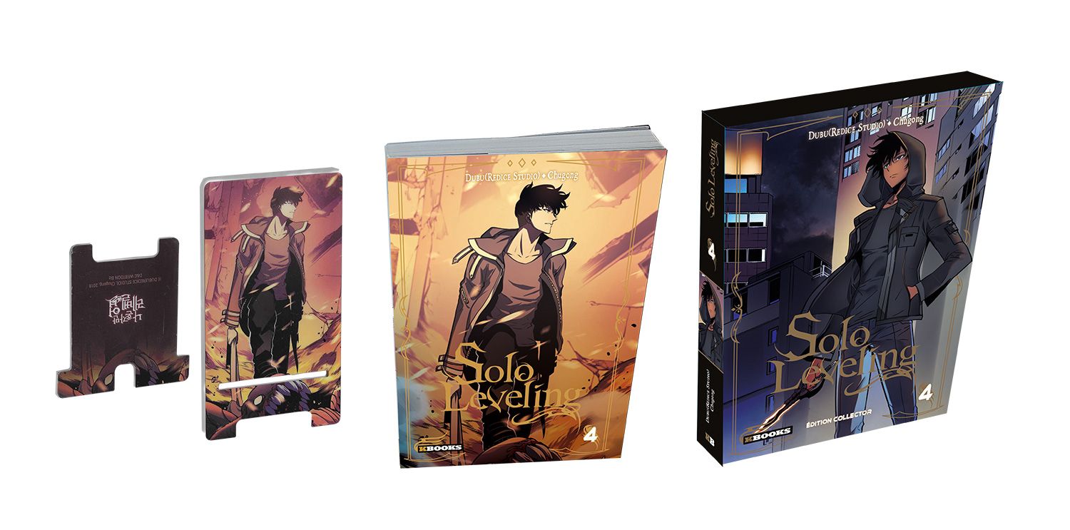 Solo Leveling: un coffret starter, et une édition collector pour le tome 4,  08 Novembre 2021 - Manga news