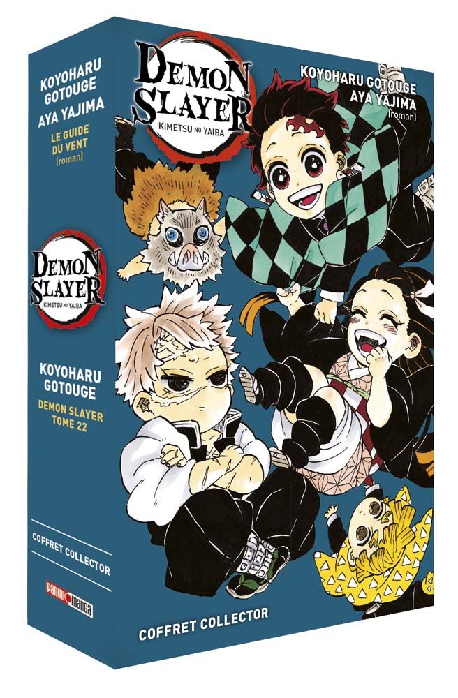 Demon Slayer - Coffret T22 + Roman 3