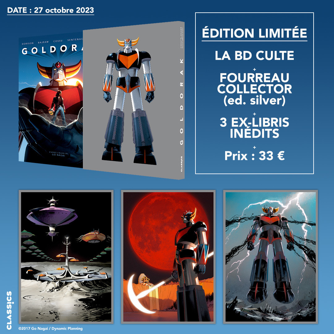 Coffret Goldorak Silver - XXX - Librairie L'Armitière