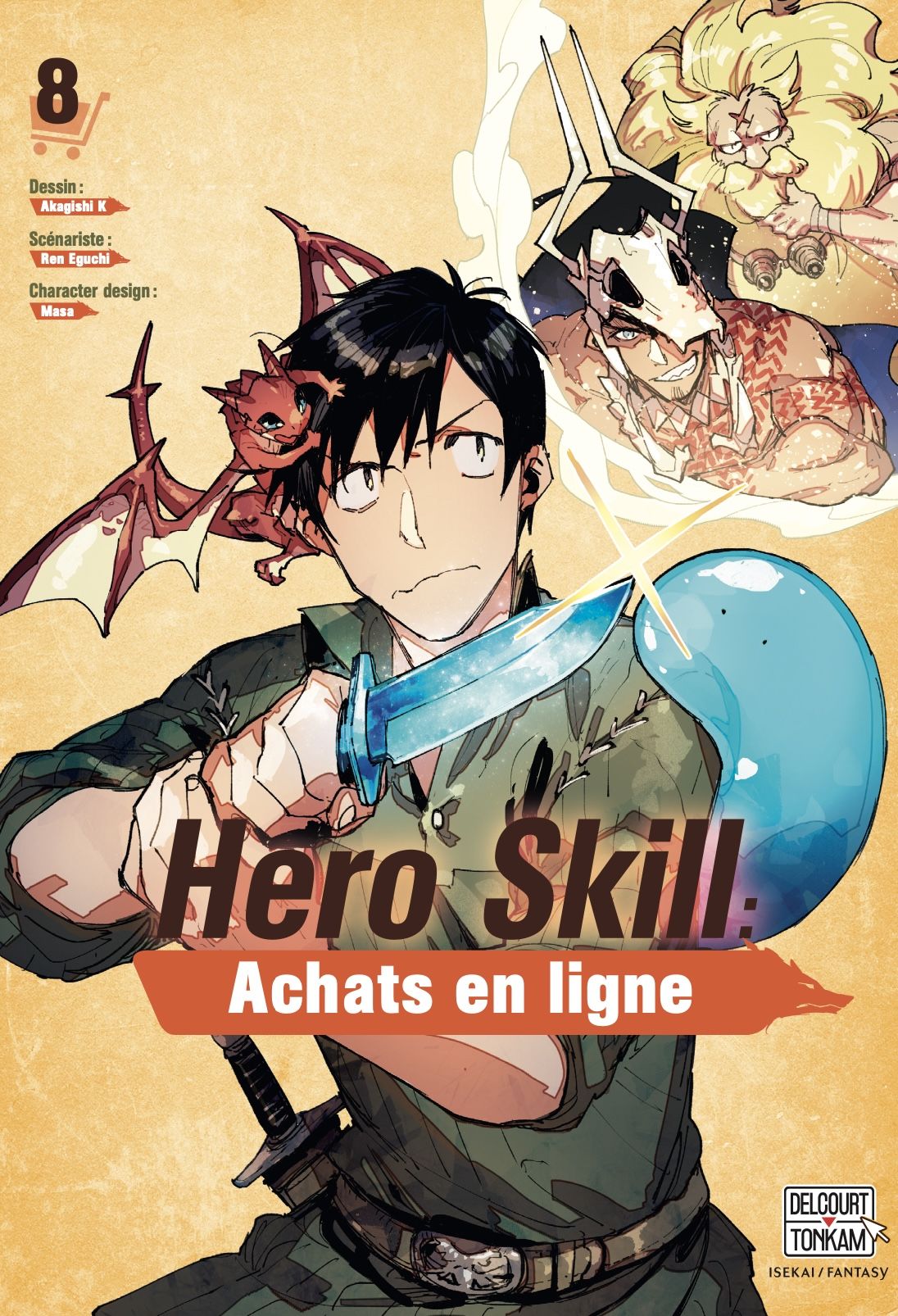 Manga - Manhwa - Hero Skill - Achats en ligne Vol.8