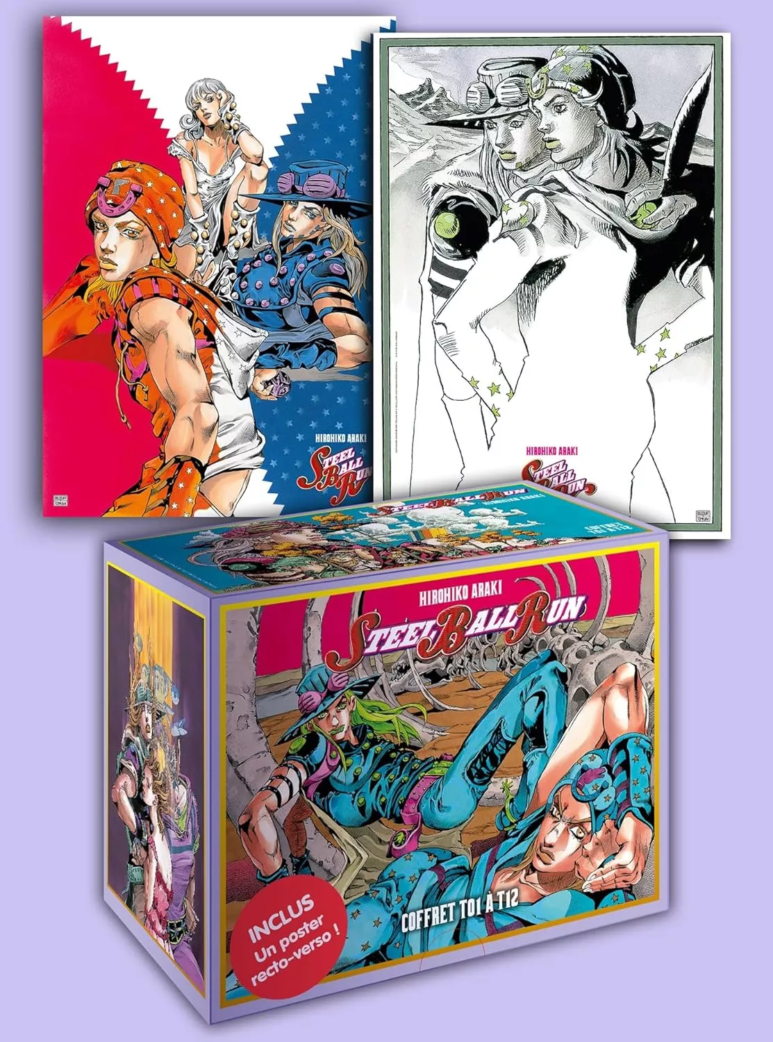 Jojo's bizarre adventure - Saison 7 - Steel Ball Run - Coffret T1 à T12
