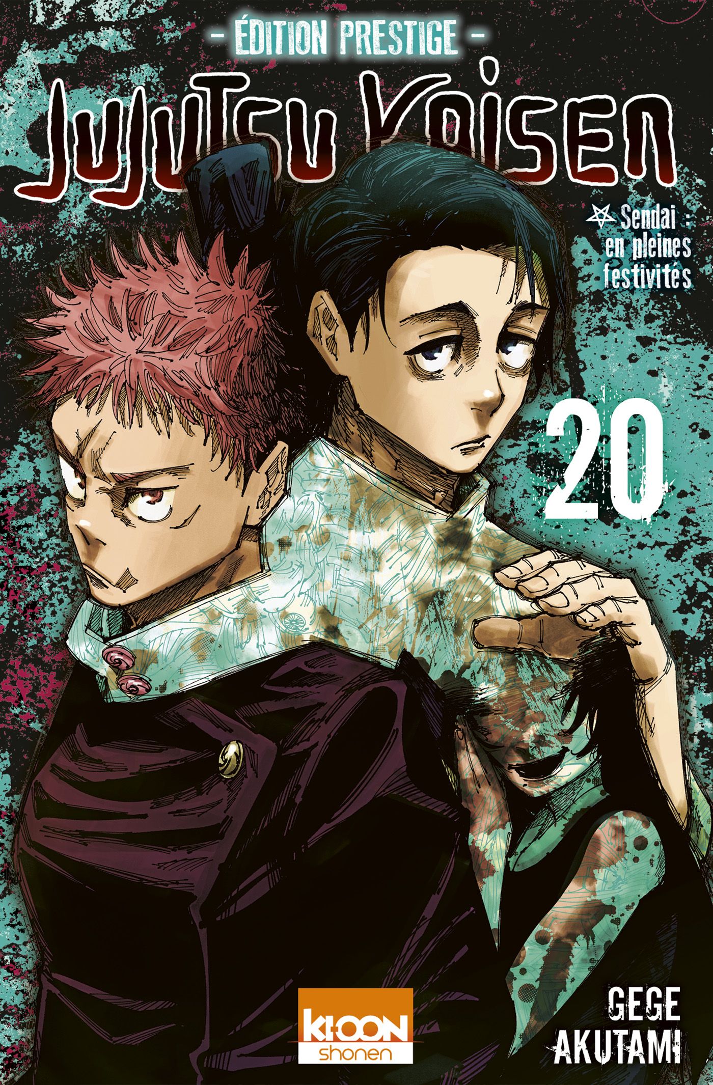 GEGE AKUTAMI - Jujutsu kaisen #20 Cof. Éd. prestige - Mangas