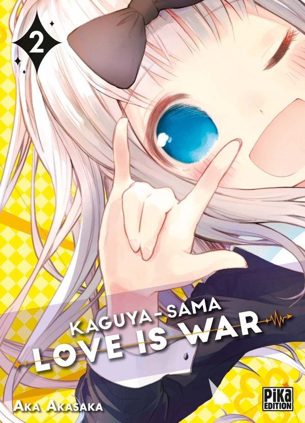 Sortie Manga au Québec JUILLET 2021 Kaguya-sama-Love_is_War-2-pika