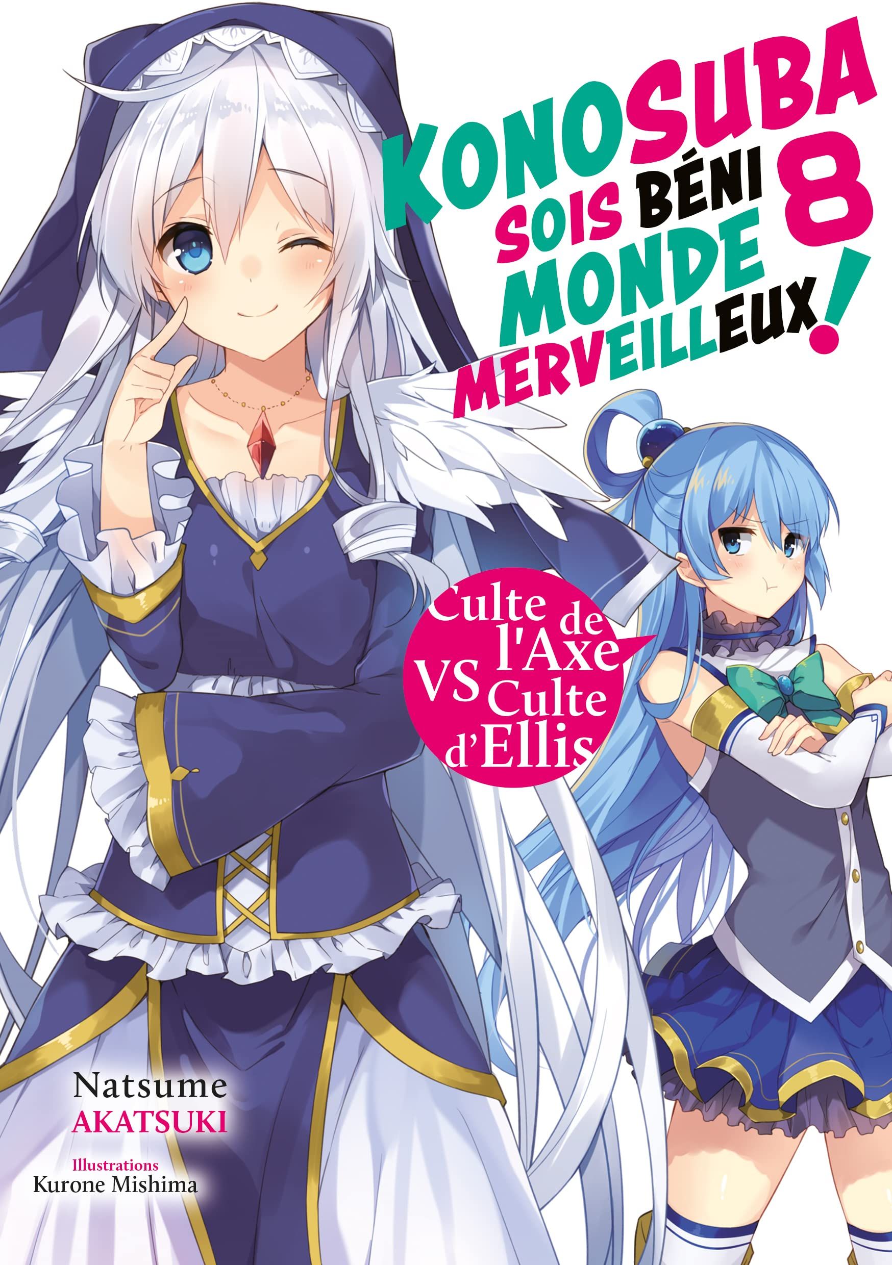 Manga - Manhwa - Konosuba - Sois Béni Monde Merveilleux - Light Novel Vol.8
