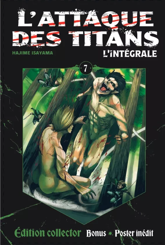 Attaque Des Titans (l') - Grand Format - Hachette Collection Vol.7