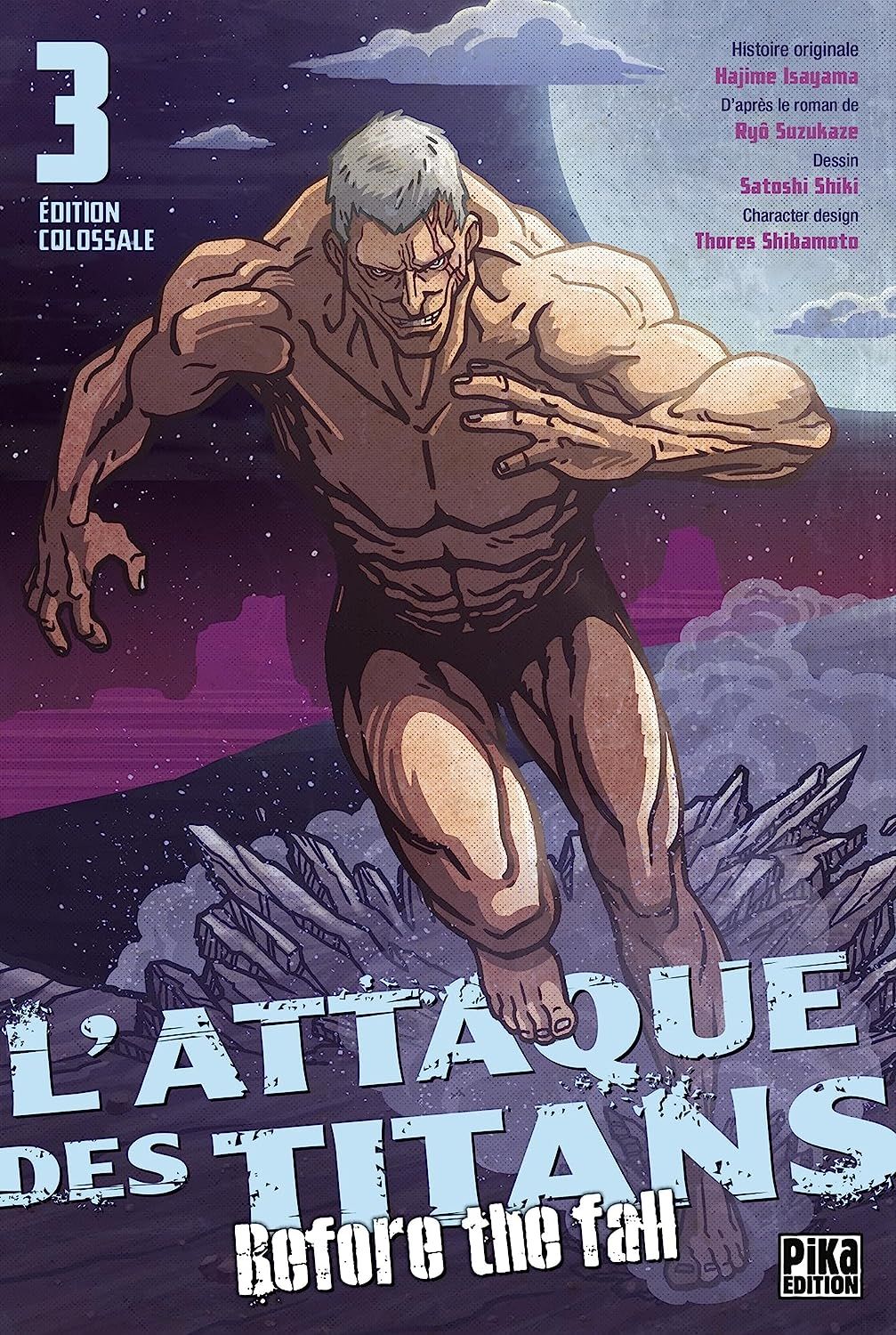 Attaque Des Titans Edition Colossale Tome 12 Date De Sortie Vol.3 Attaque Des Titans (l') - Before the Fall - Edition colossale - Manga - Manga news