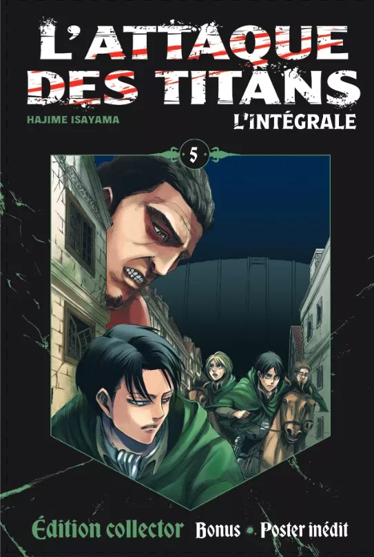 Attaque Des Titans (l') - Grand Format - Hachette Collection Vol.5