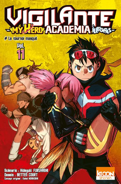 Sortie Manga au Québec JUILLET 2021 MHA-vigilante-illegals-11-ki-oon