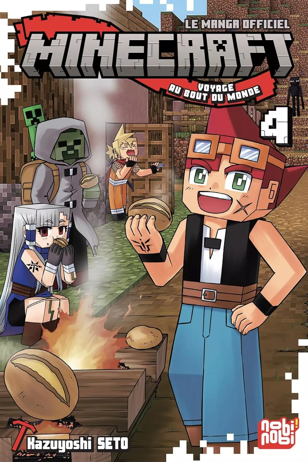 Minecraft, le manga officiel - Voyage au bout du monde Vol.4
