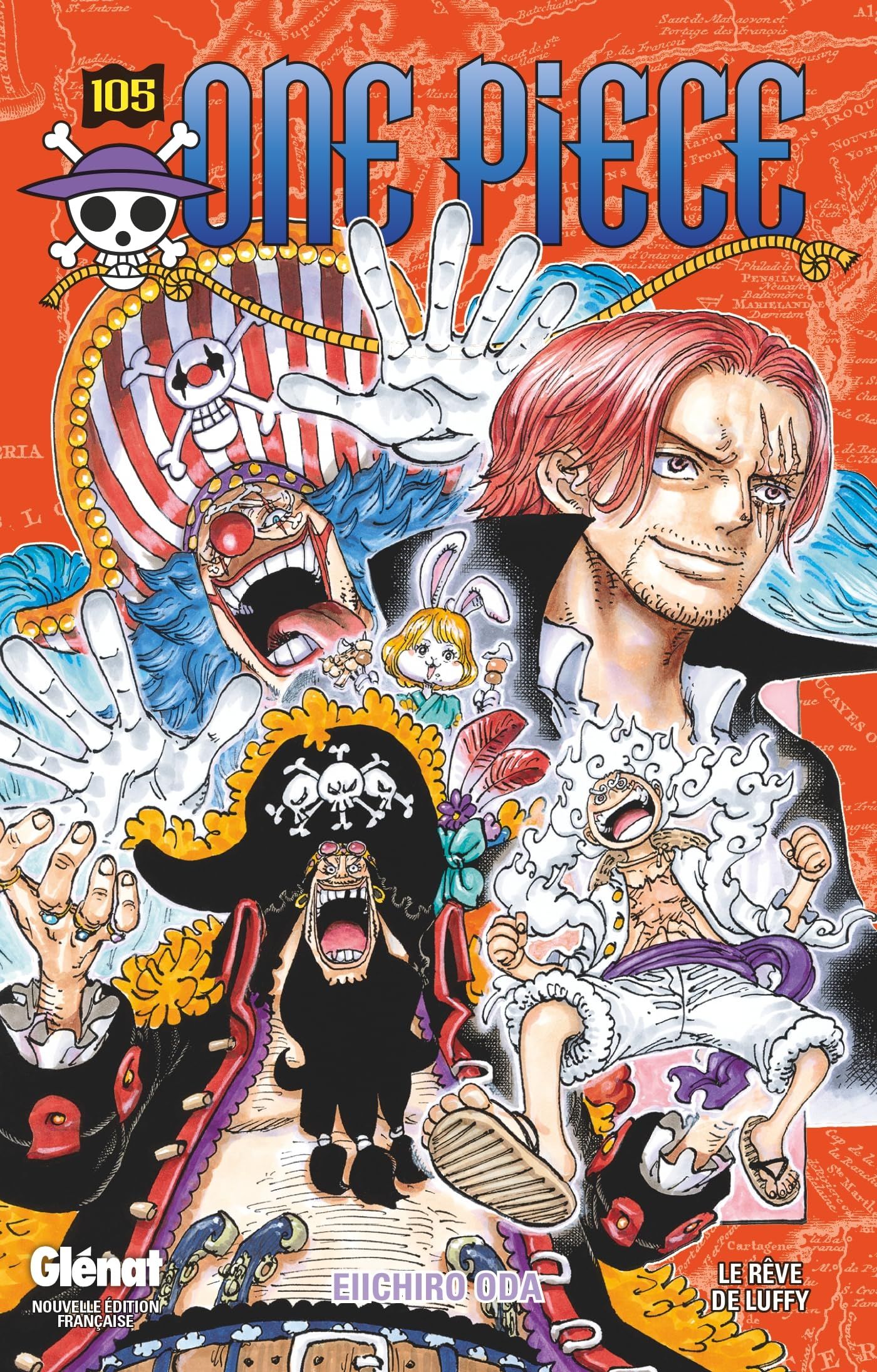 Couvertures, images et illustrations de One Piece, Tome 106 de