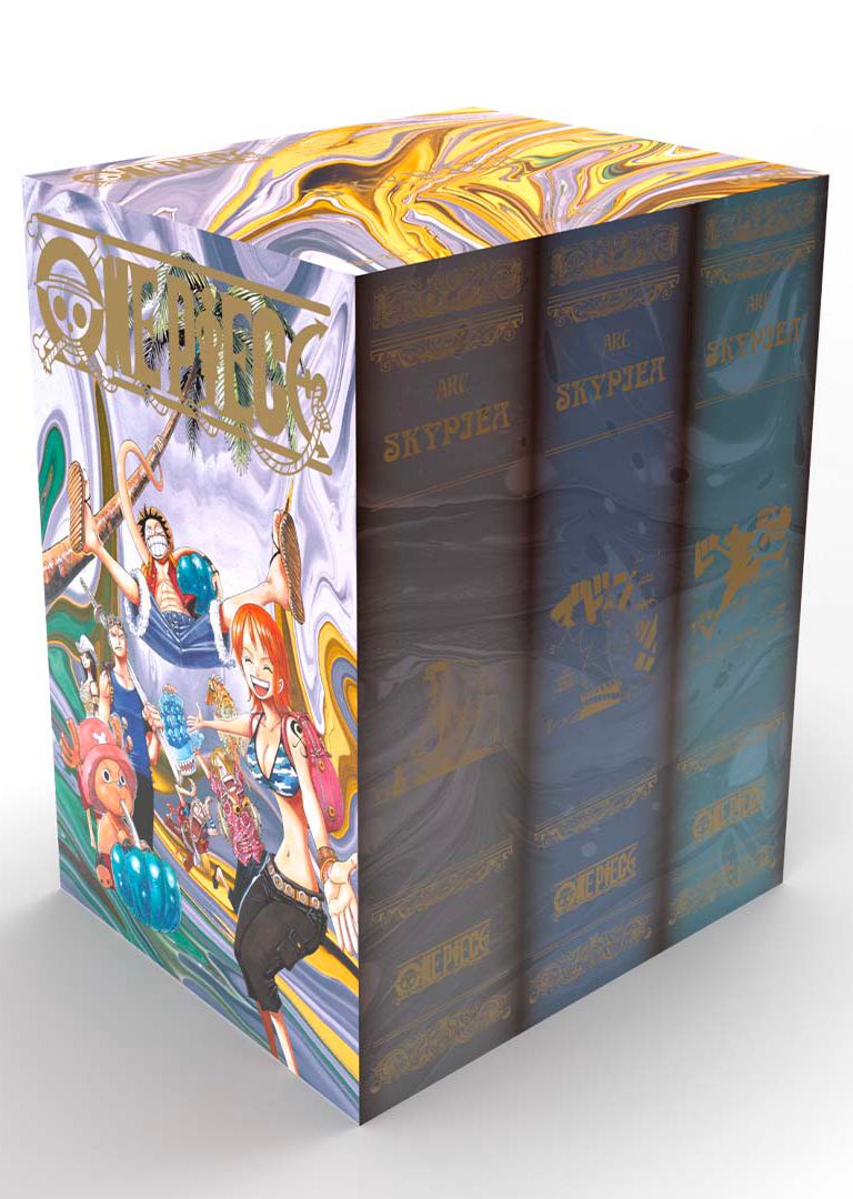 Lot one piece tome 1 à 39 ( pas de tome 3)+ coffret skypeia