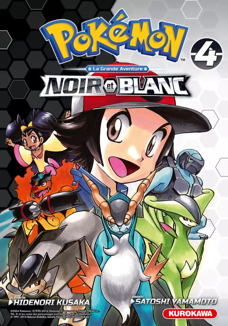 Pokémon - La Grande Aventure - Noir et Blanc - Double Vol.4