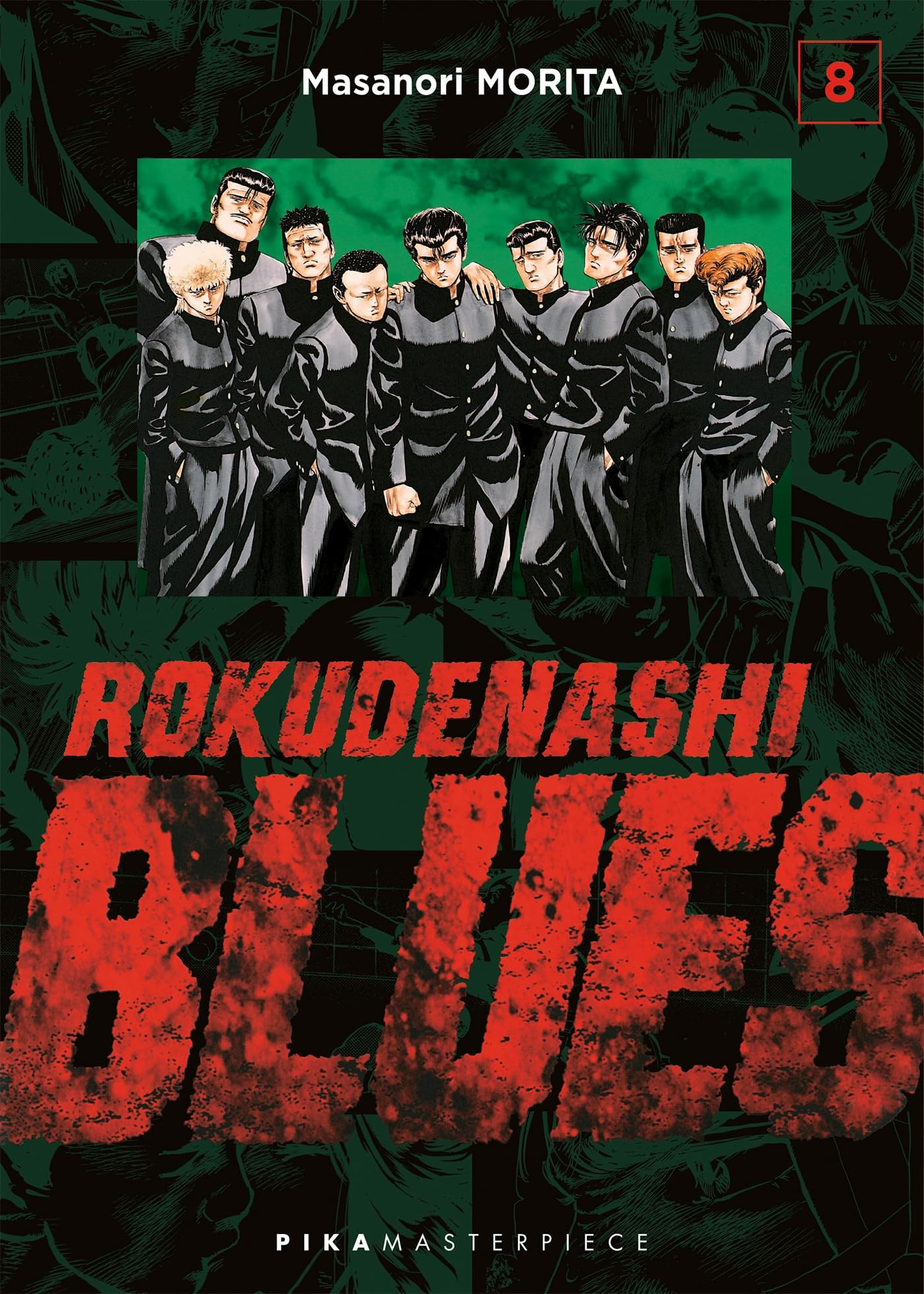 Masanori Morita Art on X: Rokudenashi Blues Vol.36 Cover Art   / X