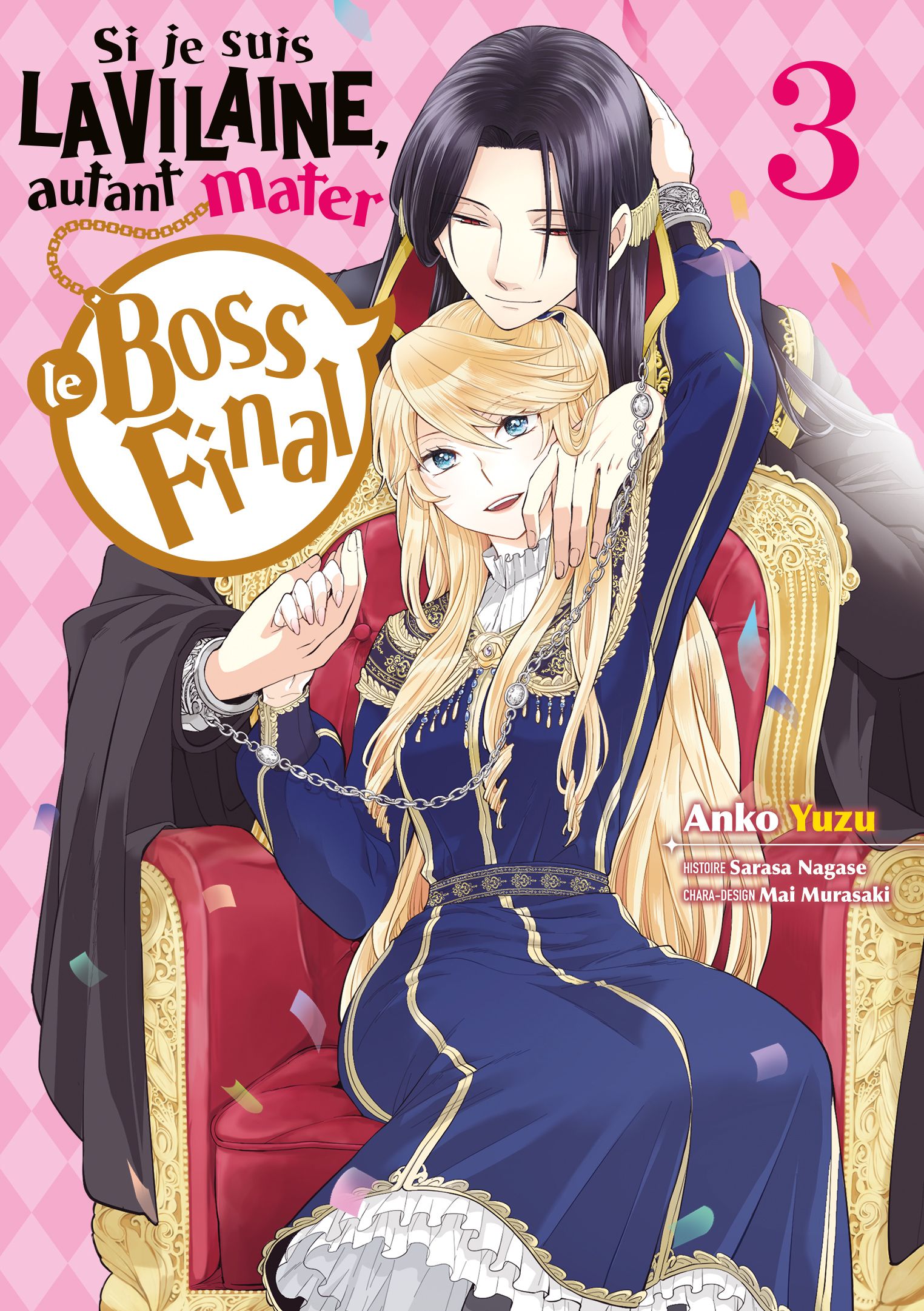 Manga - Manhwa - Si je suis la Vilaine, autant mater le Boss final Vol.3