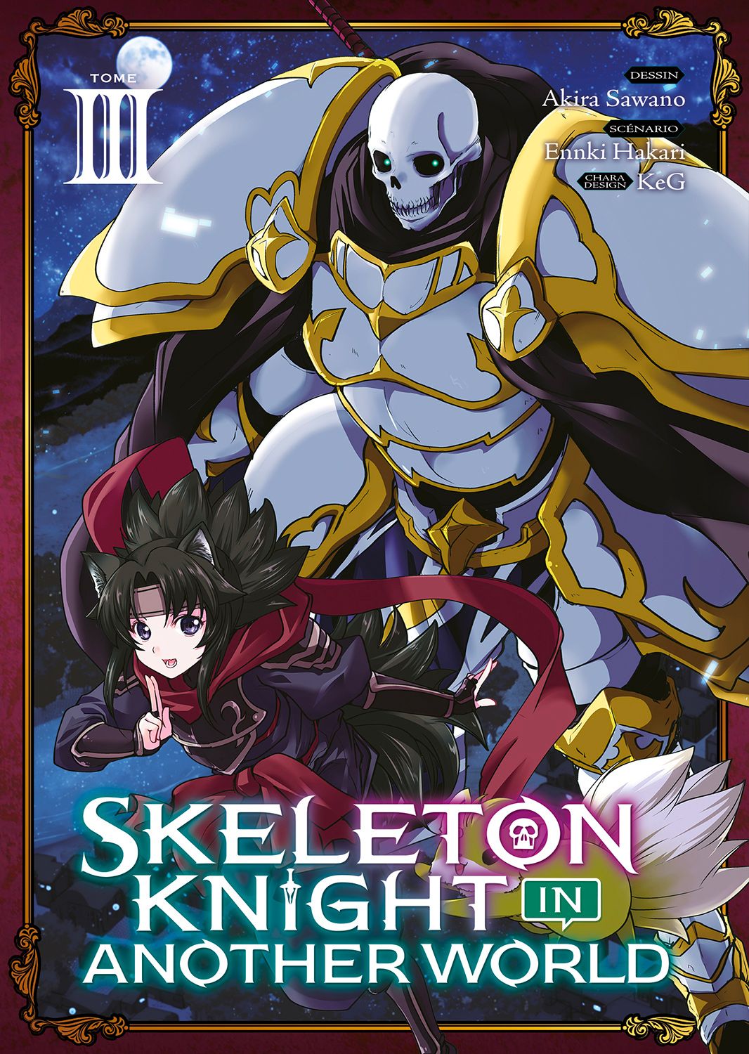 Manga - Manhwa - Skeleton Knight in Another World Vol.3