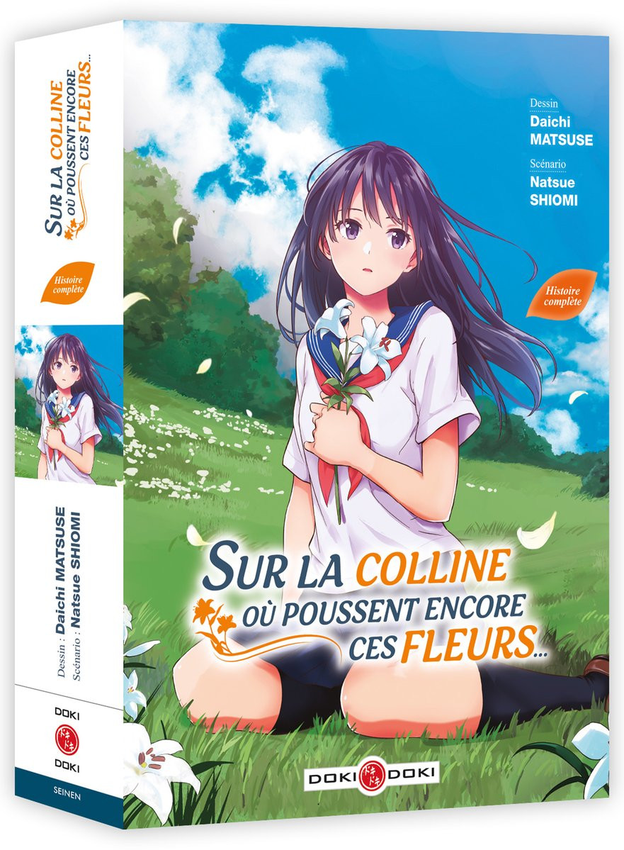 Sur la colline ou poussent encore ces fleurs - Coffret