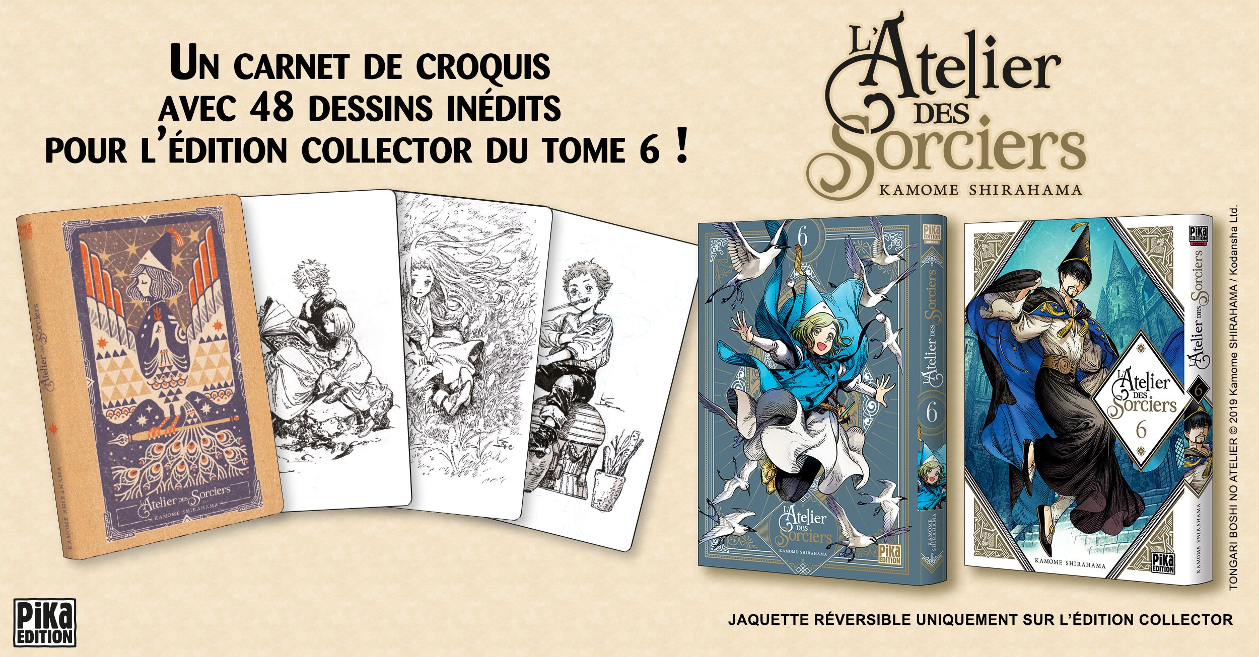 Manga L'atelier des sorciers Tome 1 à 6 - occasion - - manga story