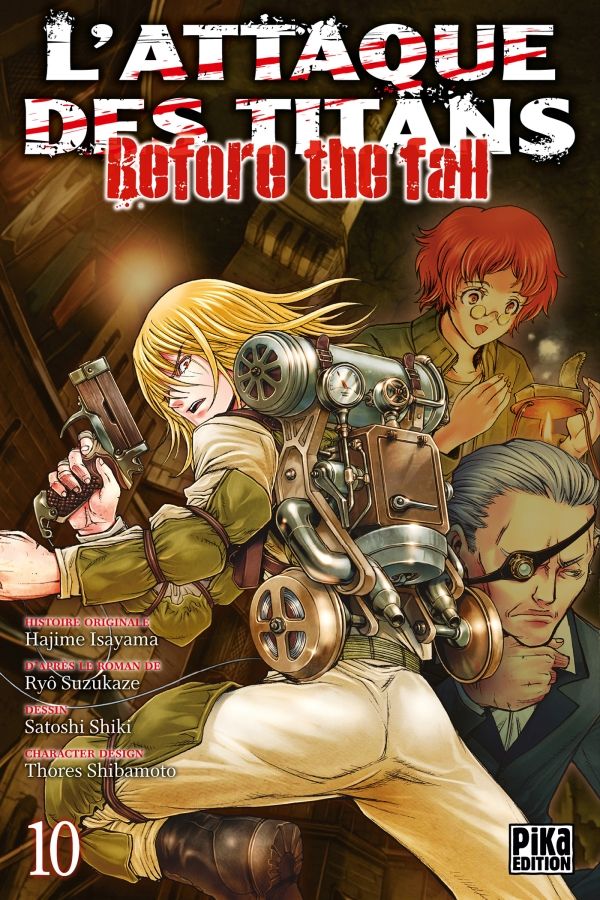 Attaque Des Titans (l') - Before the Fall Vol.10