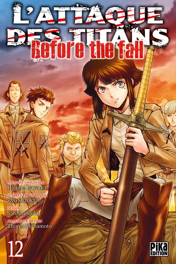 Before The Fall Attack On Titan Vol.12 Attaque Des Titans (l') - Before the Fall - Manga - Manga news