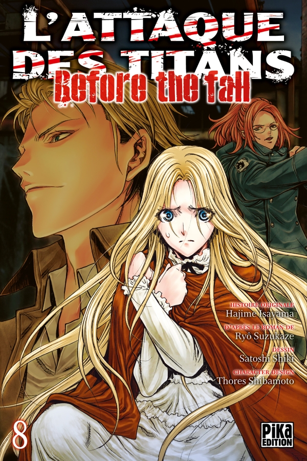 Attaque Des Titans (l') - Before the Fall Vol.8