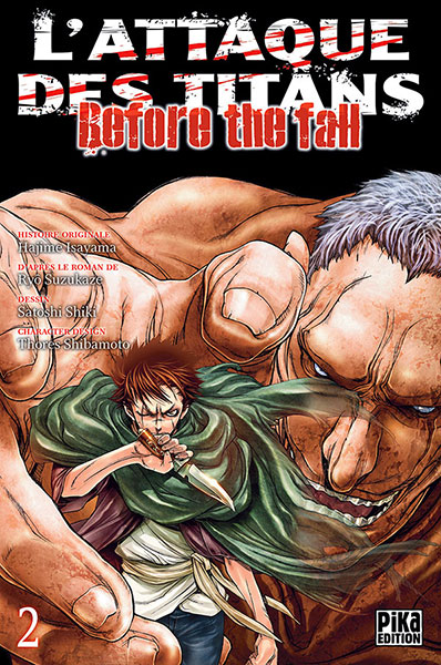 Manga - Manhwa - Attaque Des Titans (l') - Before the Fall Vol.2