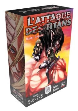 Manga - Manhwa - Attaque Des Titans (l') - Coffret - Saison 1 Vol.2